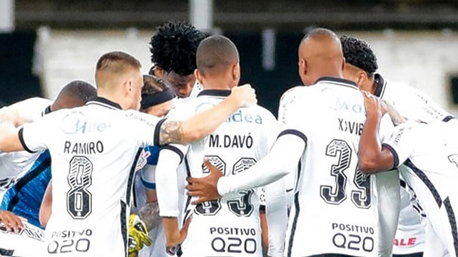 Corinthians de Brasil tiene 10 jugadores con coronavirus