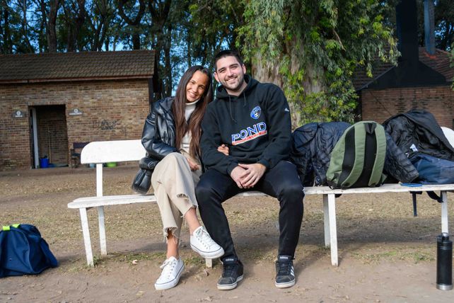 Sofía Siminic y Robert Thomas