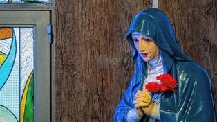 Recuerdo. El 18 de mayo de 2017 se informó que una persona observó la imagen de la Virgen de los Dolores lloraba sangre.