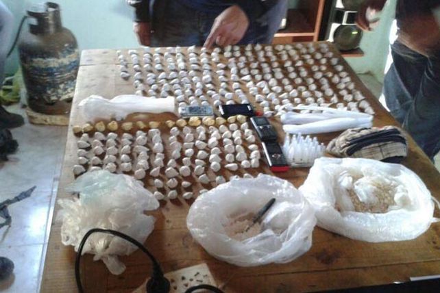 Desbarataron un quiosco de drogas en el norte de la ciudad