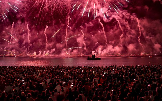 Las imágenes del desfile en Francia por el Día de la Independencia