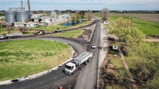 Avanza la rehabilitación de la ruta provincial 32 en Paraná: un 68% de progreso en los trabajos.