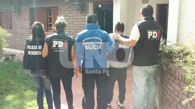 Detenidos. Ajalla y Critelli fueron traídos a los tribunales santafesinos.&nbsp;