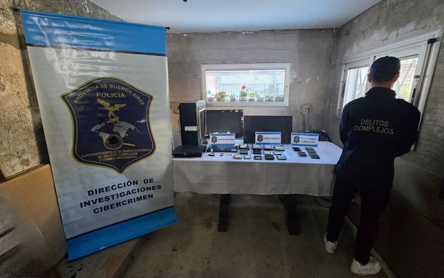 Durante los allanamientos se secuestraron todo tipo de elementos