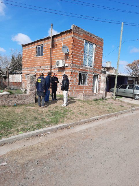 Peralta estaba con su familia en una casa que había alquilado días atrás en Becerra al 800 de Pergamino.