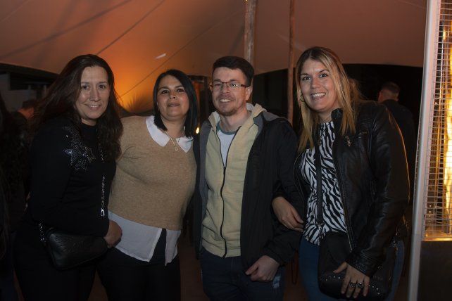 Gabriel Parrotta, Germán Izaguirre, Fernando Paladini y Sebastián Chávez.