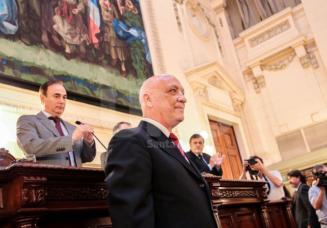 Di Pollina le tomó juramento a Bonfatti