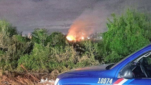 Incendio de pastizales