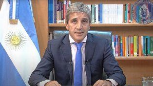 Caputo explicó sus medidas económicas.&nbsp;