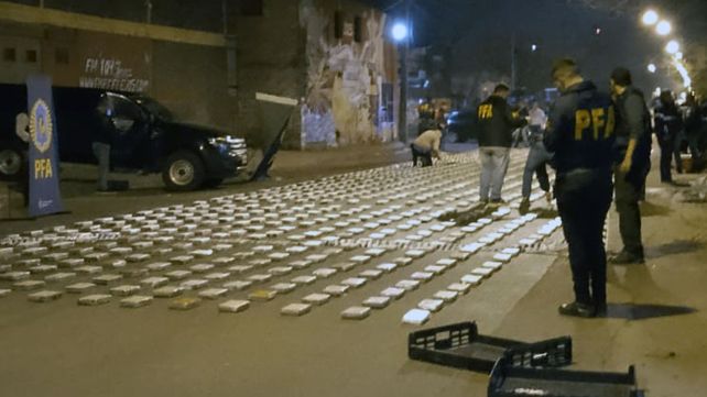 Secuestraron 1.500 kilos de cocaína en Santa Fe en uno de los operativos más importantes de los últimos años