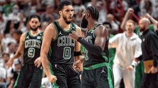 Boston Celtics venció a Miami y quedó a un triunfo&nbsp;
