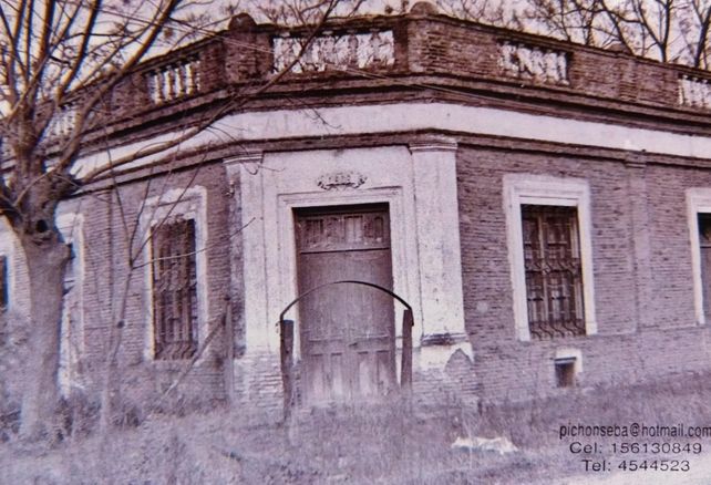 Primer restaurante de Paganini fundado en 1908. Estaba en Santa fe y Balcarce, San Miguel. Hoy demolido (archivo Luis Sebastianelli.