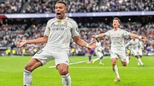 Kylian Mbappé anotó uno de los goles de la victoria de Real Madrid