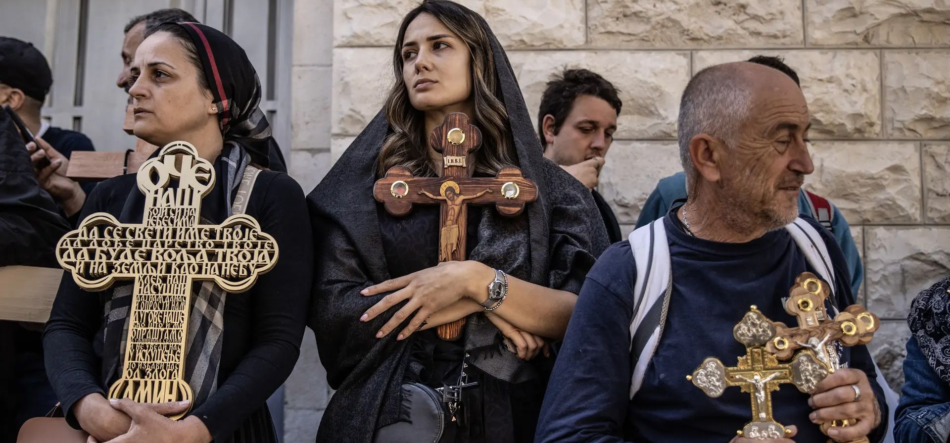 Cristianos de todo el mundo recorren la Vía Dolorosa el Viernes Santo ortodoxo, Jerusalén. Fotografía: Anadolu/Getty Images Cristianos de todo el mundo recorren la Vía Dolorosa el Viernes Santo ortodoxo, Jerusalén. Fotografía: Anadolu/Getty Images