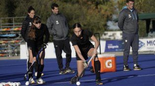 El seleccionado de Las Leoncitas entrenó este viernes en Rosario.