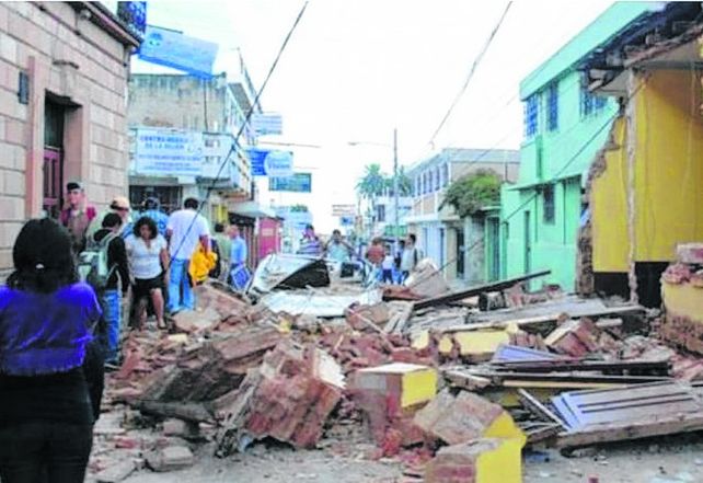 centro. La ciudad andina de Acari (Arequipa) fue la más afectada.