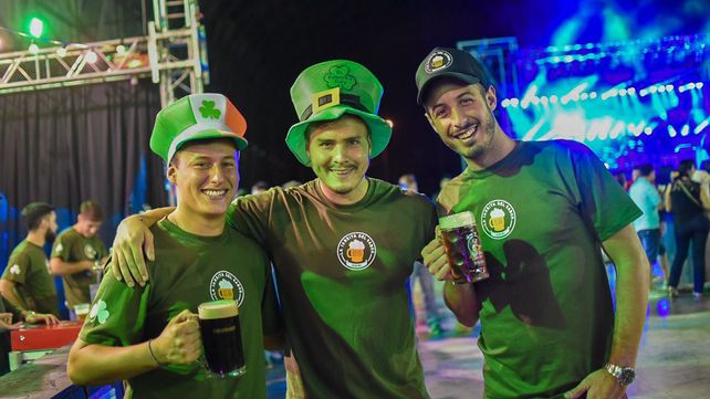 Abrió sus puertas la fiesta de San Patricio en la Estación Belgrano
