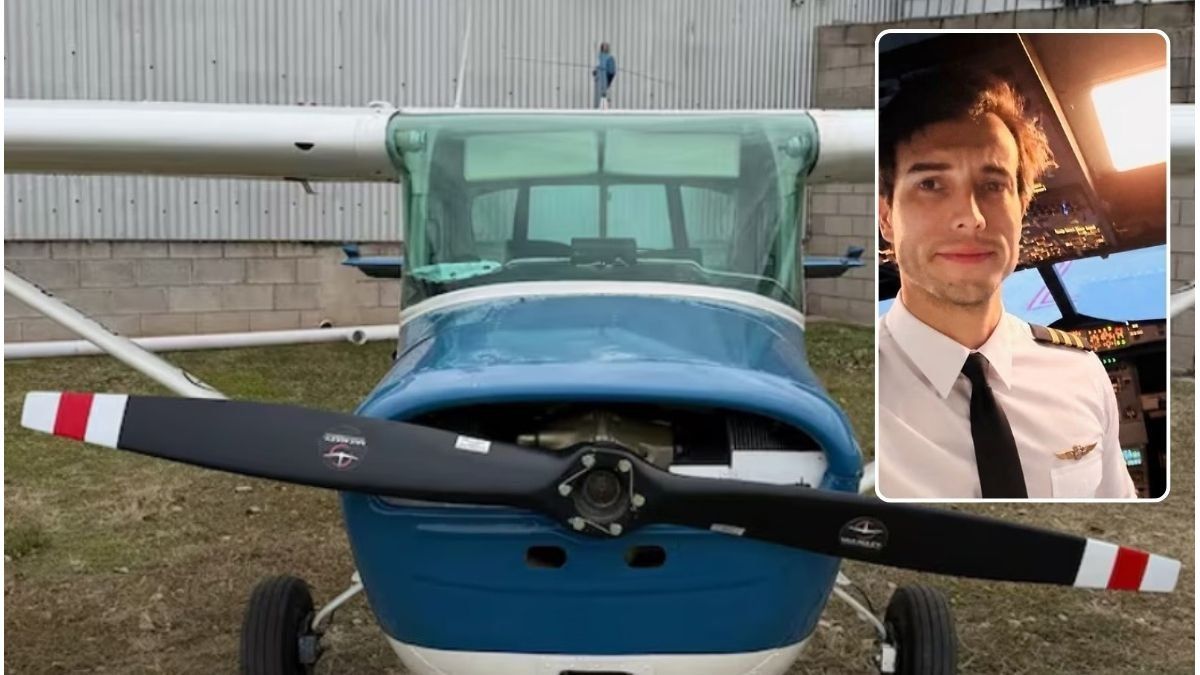 Córdoba: instructor de vuelo se tiró del avión y dejó sola a su alumna