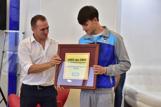 Carmelo Retamar Brassesco junto a Mariano Werner.