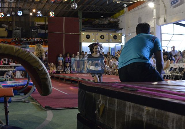 La gimnasia artística a pura exhibición