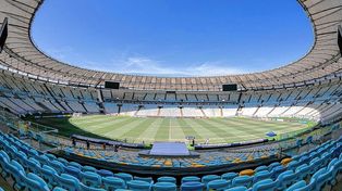 El Maracaná está listo para Fluminense y Unión