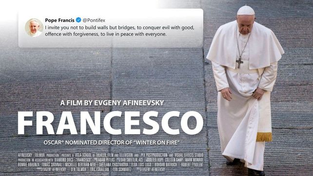 El director de Francesco dice que el filme es una película sobre la humanidad