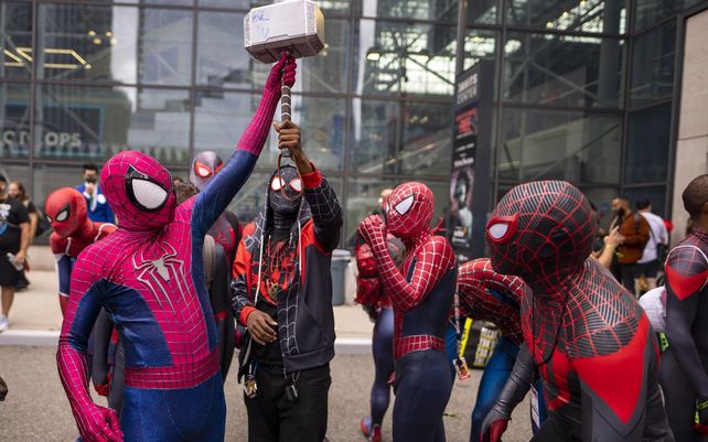 En imágenes: la fantasía del cómic aterriza en Nueva York