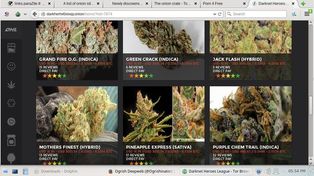 Crece la venta de drogas en la internet profunda, donde reina la marihuana