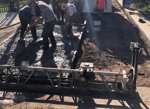 Roldán invierte en obras públicas de infraestructura