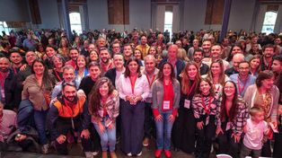El partido de la rosa reunió a más de 600 representantes de localidades de los 19 departamentos provinciales.