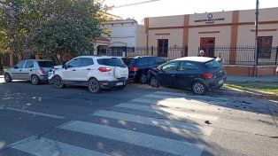 El accidente sucedió este lunes por la mañana en la esquina de avenida Ramírez y calle Vucetich de Paraná
