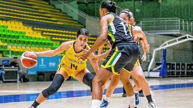 Agustina Marín la rompió en el debut en la Sudamericana&nbsp;