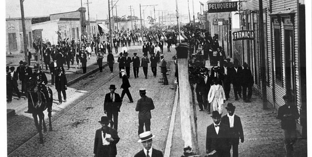 Berisso obrera y multitudinaria en 1930.&nbsp;
