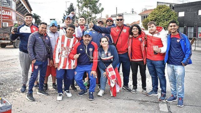 Los hinchas de Unión le pusieron color al partido ante Rosario Central