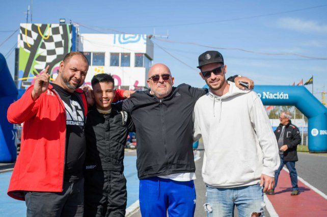 Antonio Castro, Sebastián Alonso y Nicolás Bazzano