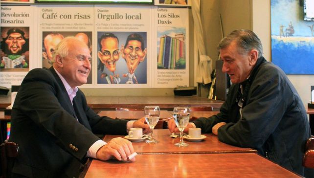 Lifschitz y Binner, dos de los máximos referentes del PS.