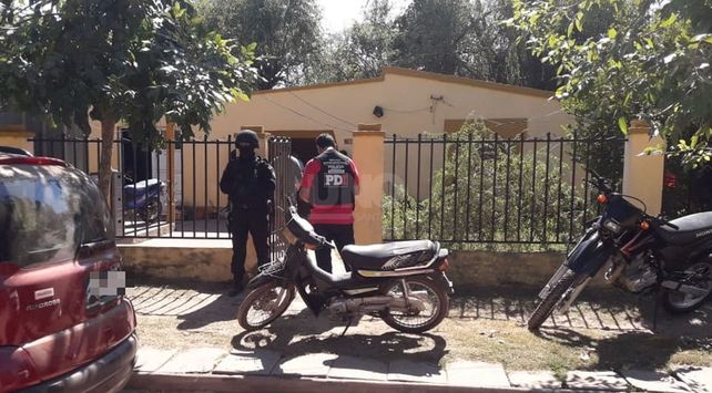 Las viviendas allanadas