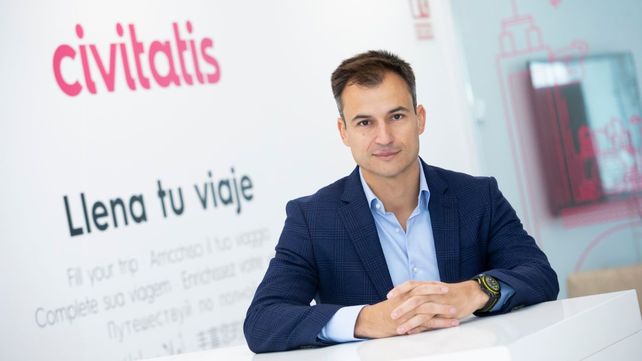 Alberto Gutiérrez Pascual, CEO de Civitatis. 