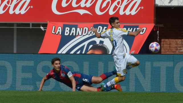 A toda marcha. El juvenil Buonanotte. en el choque del sábado ante&nbsp;San Lorenzo