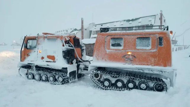 Vehículo de rescate de Gendarmería.