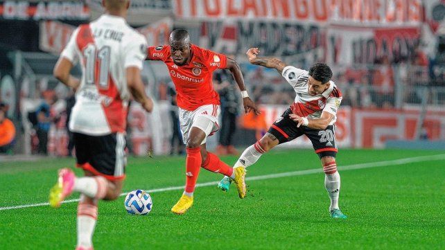 River e Inter empatan sin goles en el Monumental.