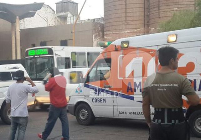 Fotos enviadas por un lector de Diario UNO al Whatsapp del diario (342-6984114).