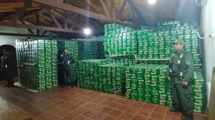 Gendarmería frenó el ingreso de un cargamento de latas de cerveza en ruta 14. El transportista no tenía la documentación correspondiente para ingresar la bebida