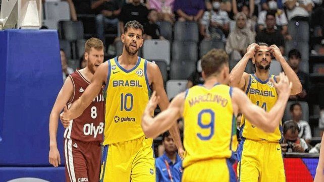 Brasil quedó eliminado en el Mundial de Básquet.