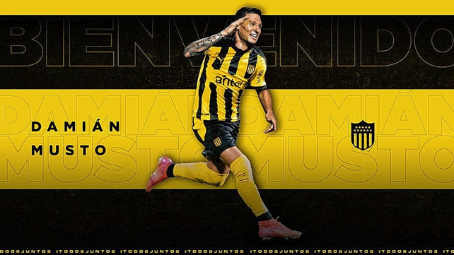 Damián Musto se convirtió en refuerzo de Peñarol.