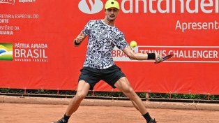 Tres argentinos avanzan en el Challenger de Piracicaba