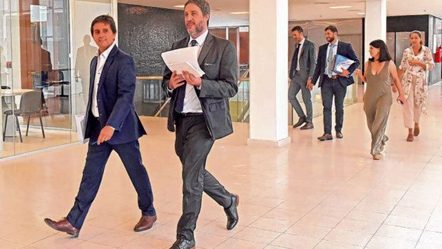 De frente. Luis Schiappa Pietra y Mat&iacute;as Edery encabezan la investigaci&oacute;n que deriv&oacute;.en las acusaciones.