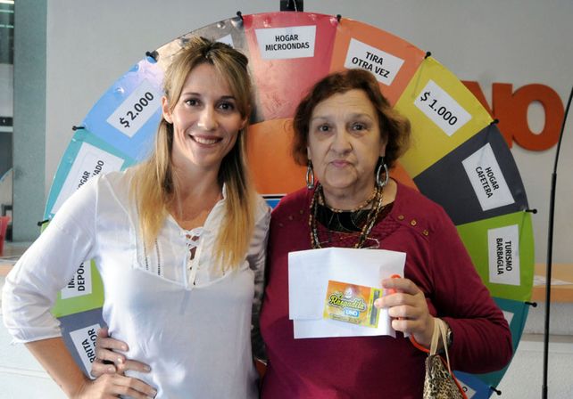Jugó con La Raspadita y ganó un microondas