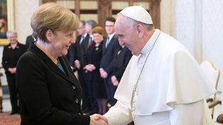 Compromiso del Papa y la canciller alemana por pobres y migrantes