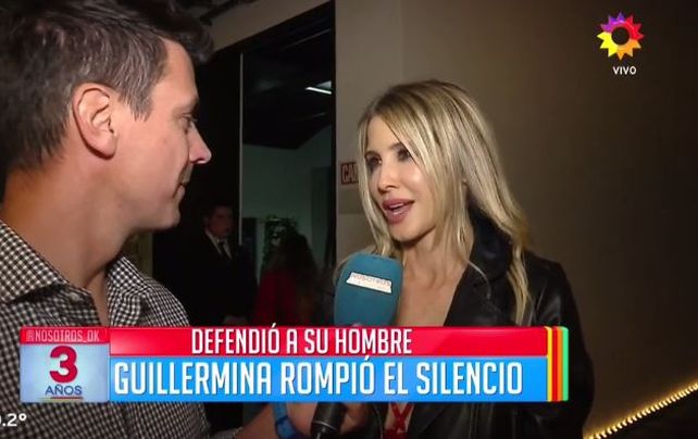 Guillermina Valdés intentó explicar el mensaje en Twitter que le trajo problemas a Tinelli
